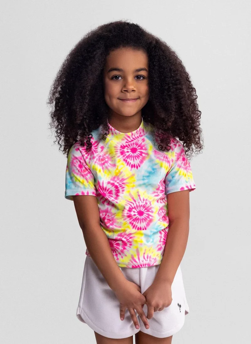 مينوتي Girls rash top quick dry multicolour blue